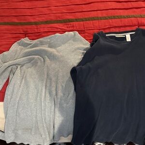 Men's Navy and Gray Thermal. $15 each or $25 for both